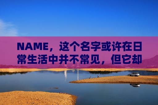 NAME，这个名字或许在日常生活中并不常见，但它却在某些领域里扮演着重要的角色。今天，让我们一起来探索这个名字背后的故事和意义